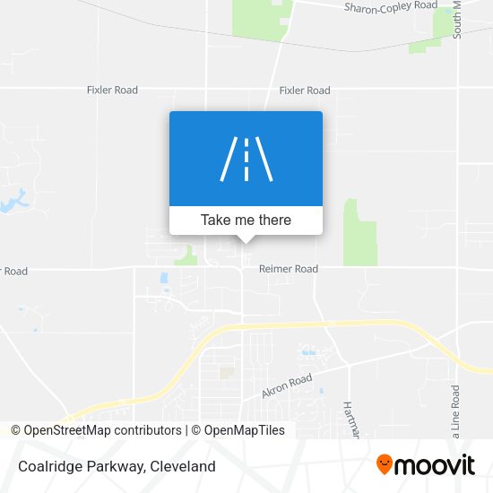 Coalridge Parkway map