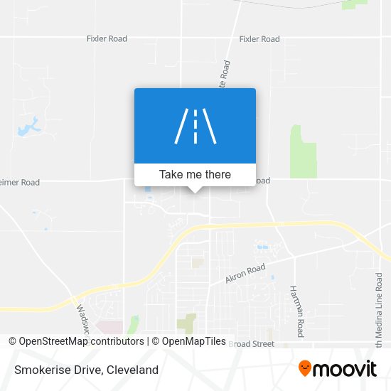 Mapa de Smokerise Drive