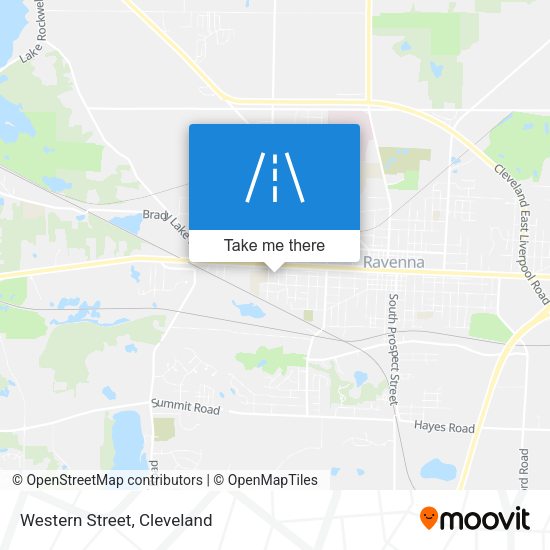 Mapa de Western Street