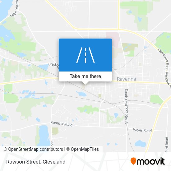 Mapa de Rawson Street