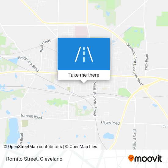 Mapa de Romito Street
