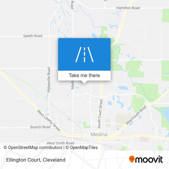 Mapa de Ellington Court