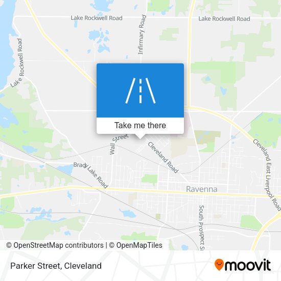 Mapa de Parker Street