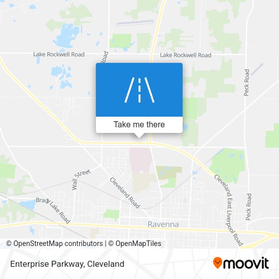 Enterprise Parkway map