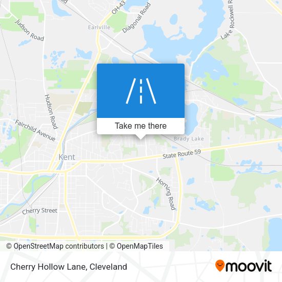 Mapa de Cherry Hollow Lane