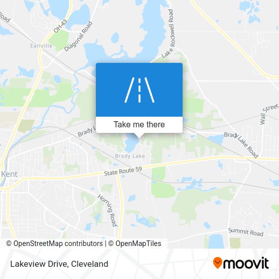 Mapa de Lakeview Drive