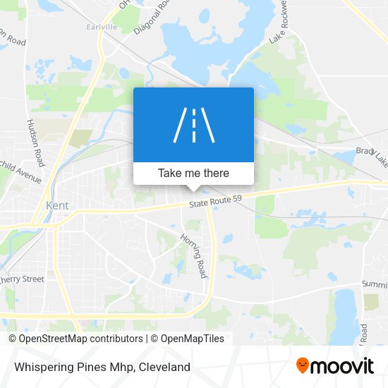 Whispering Pines Mhp map