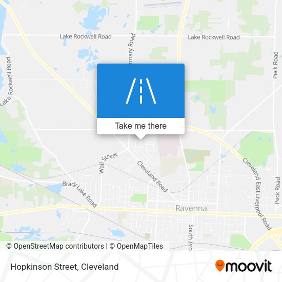 Hopkinson Street map
