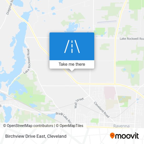 Birchview Drive East map