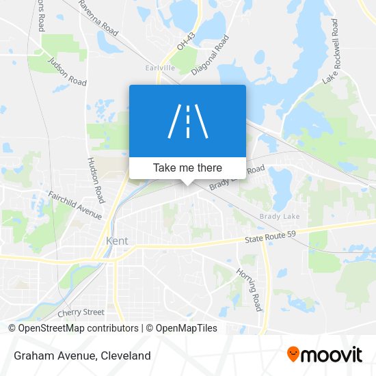 Mapa de Graham Avenue