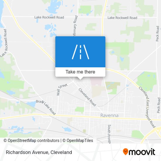 Richardson Avenue map