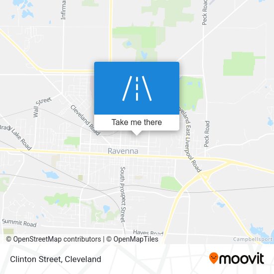 Mapa de Clinton Street