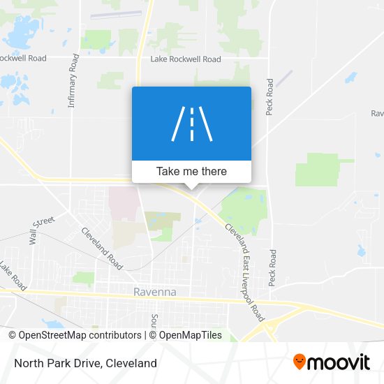 Mapa de North Park Drive
