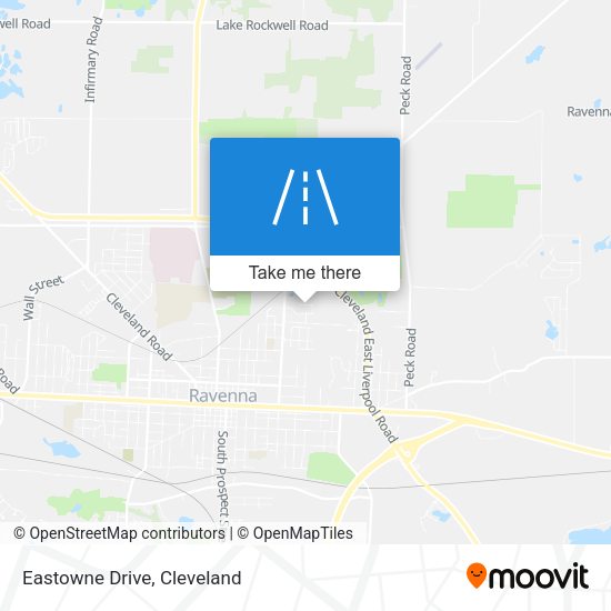Mapa de Eastowne Drive