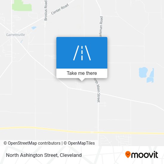 North Ashington Street map