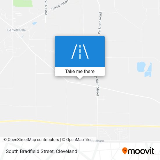 South Bradfield Street map