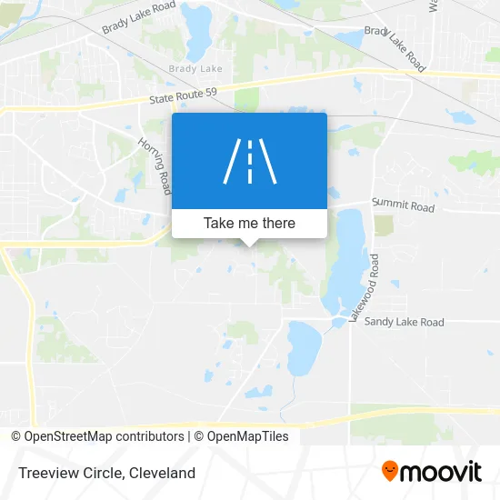 Treeview Circle map