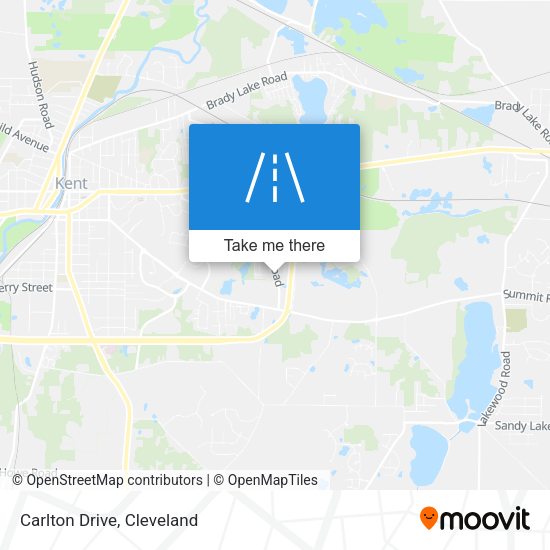 Mapa de Carlton Drive