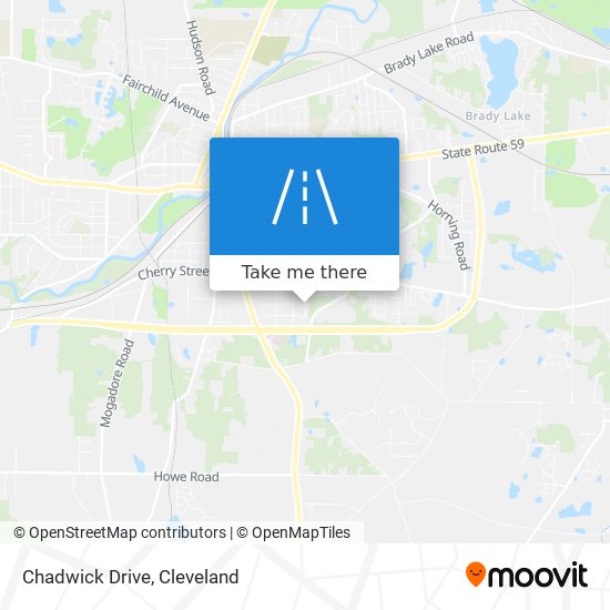 Chadwick Drive map