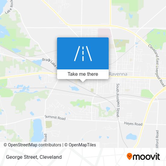 Mapa de George Street