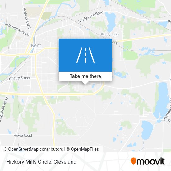 Mapa de Hickory Mills Circle