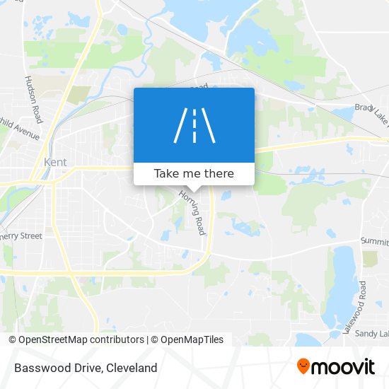 Basswood Drive map