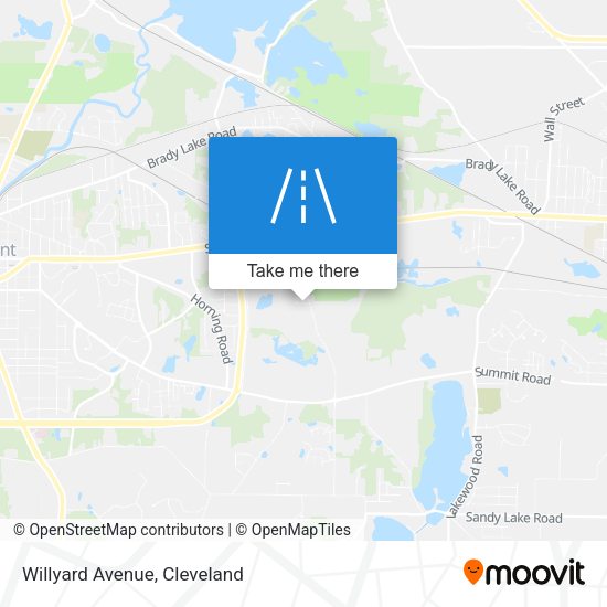 Mapa de Willyard Avenue