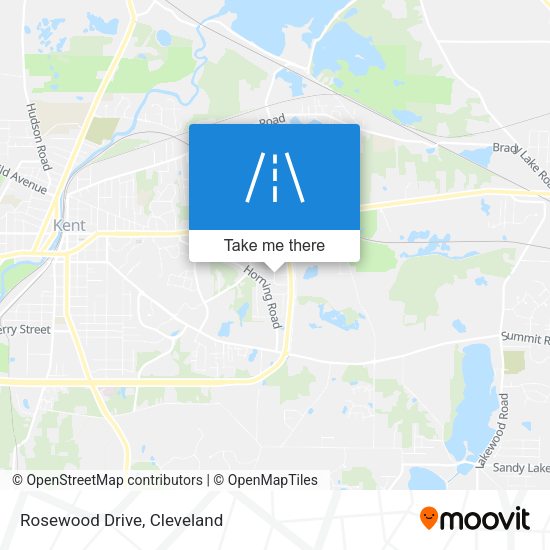 Mapa de Rosewood Drive