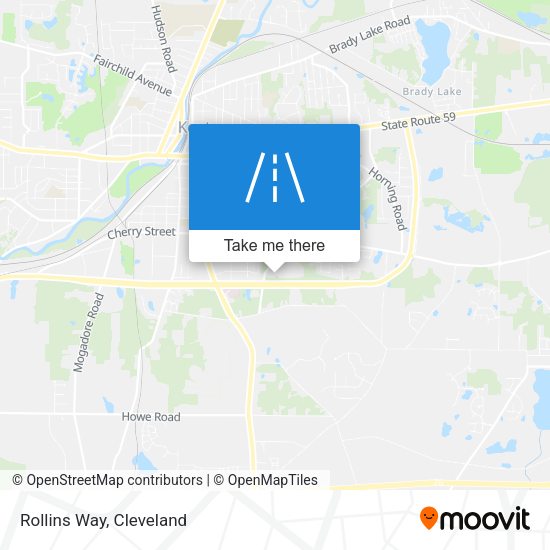 Rollins Way map
