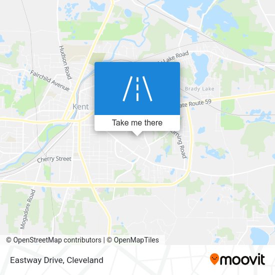 Mapa de Eastway Drive