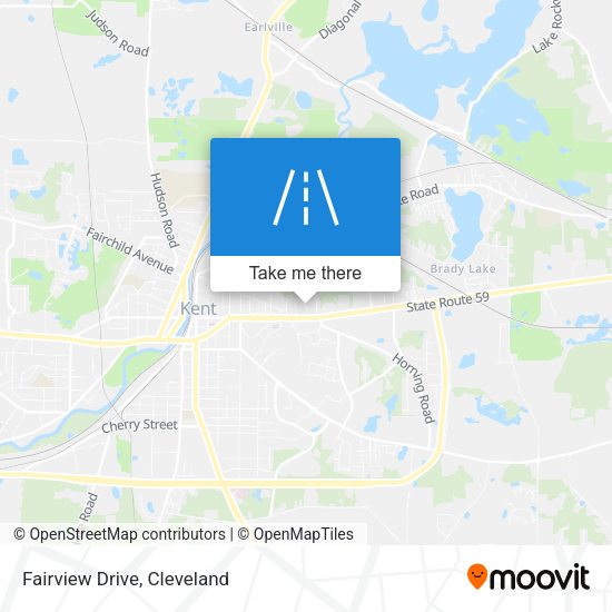 Mapa de Fairview Drive