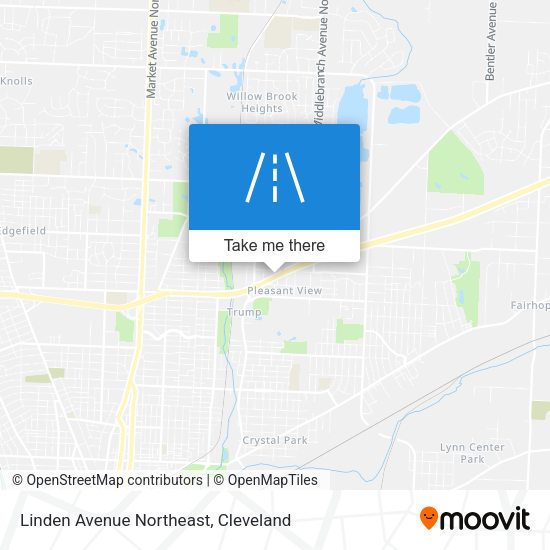 Linden Avenue Northeast map