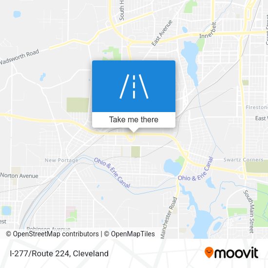 Mapa de I-277/Route 224