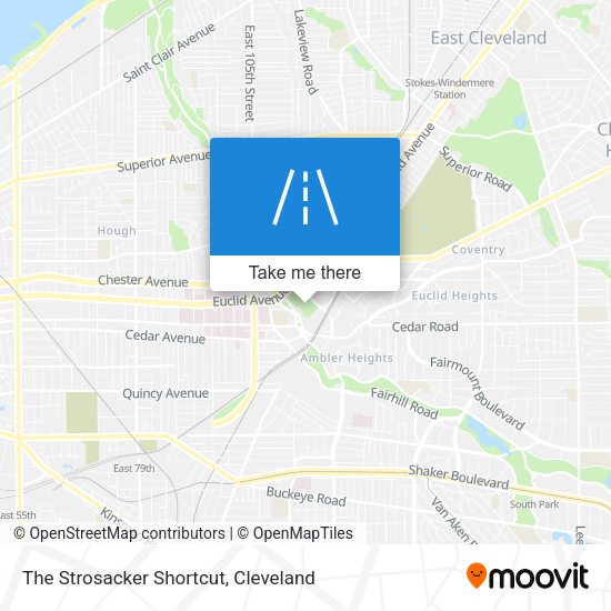 The Strosacker Shortcut map