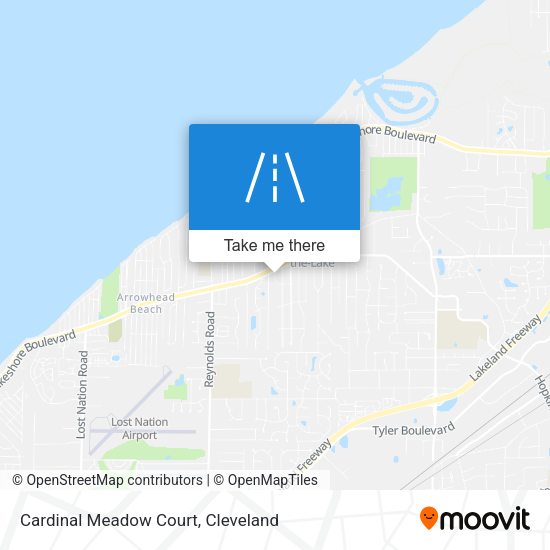Cardinal Meadow Court map