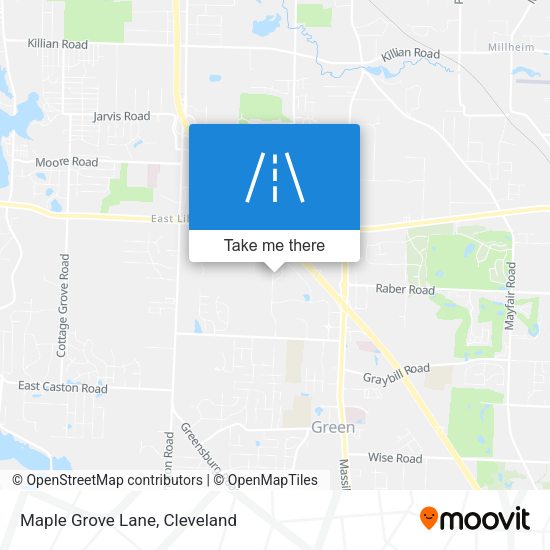 Mapa de Maple Grove Lane