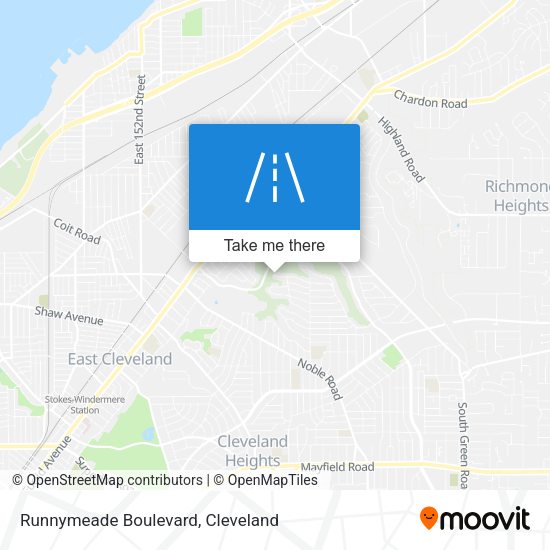 Runnymeade Boulevard map