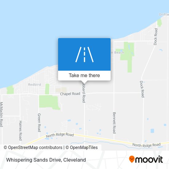 Mapa de Whispering Sands Drive