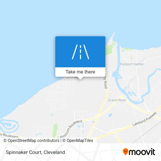 Spinnaker Court map