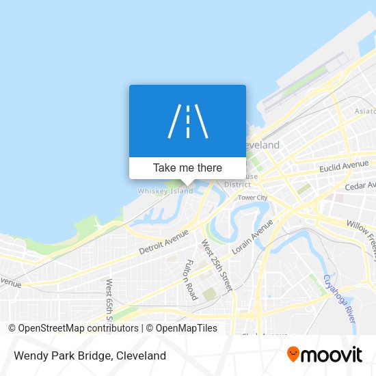 Mapa de Wendy Park Bridge