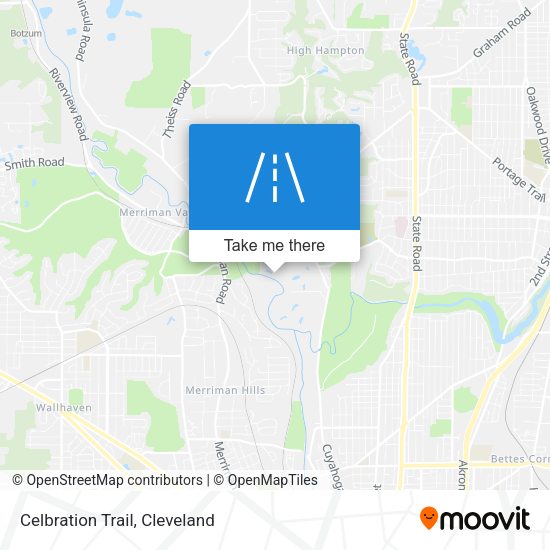 Celbration Trail map