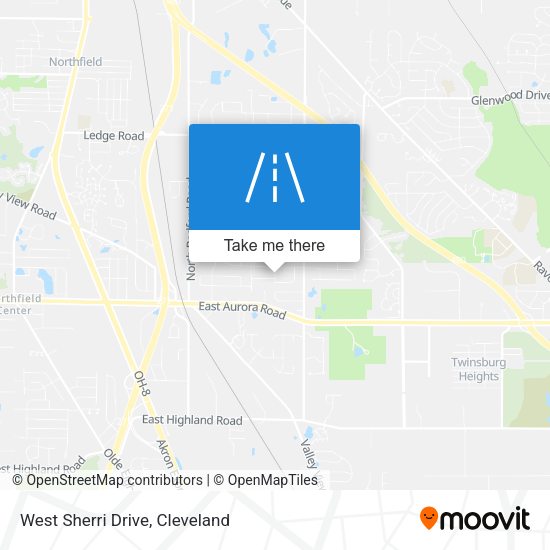 Mapa de West Sherri Drive