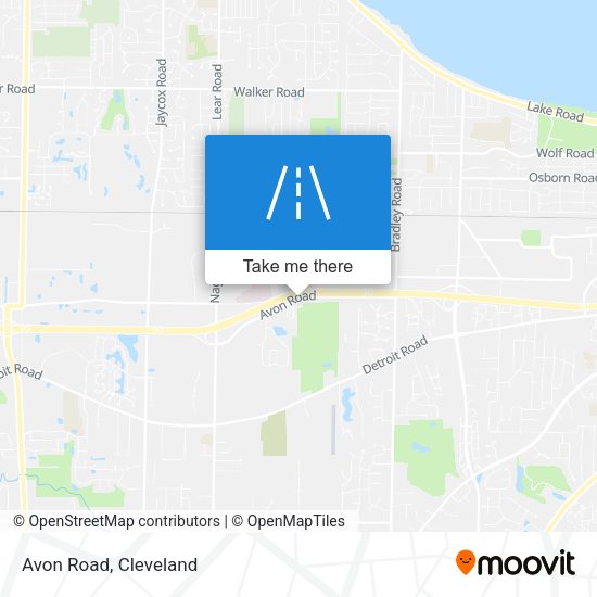 Avon Road map