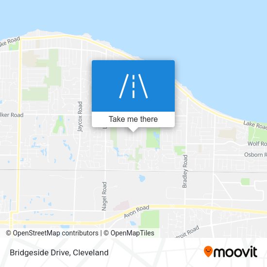 Mapa de Bridgeside Drive