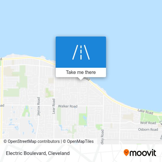 Mapa de Electric Boulevard