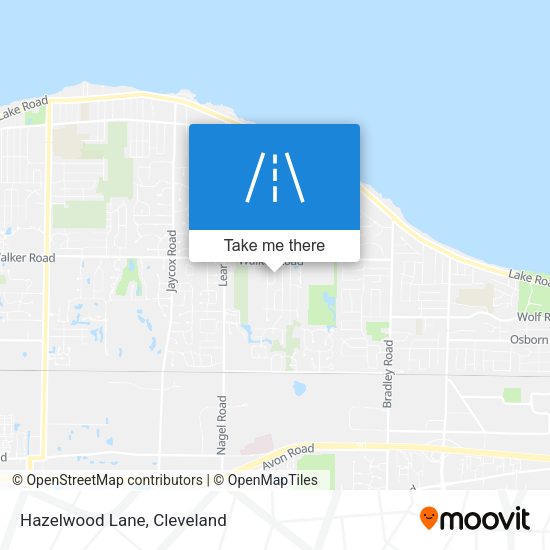 Mapa de Hazelwood Lane