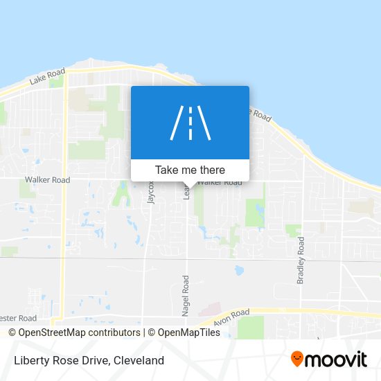 Mapa de Liberty Rose Drive