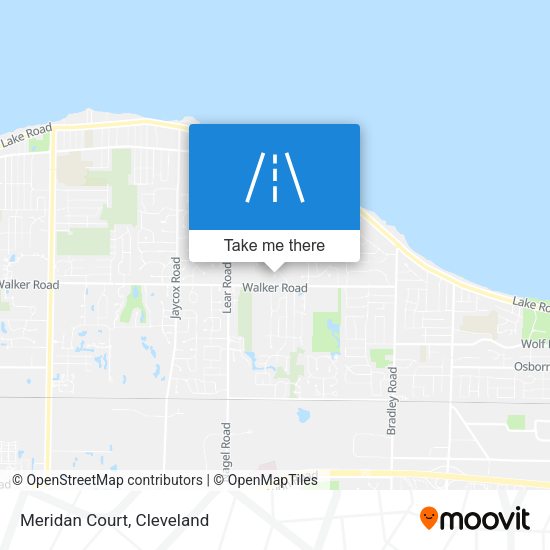 Meridan Court map