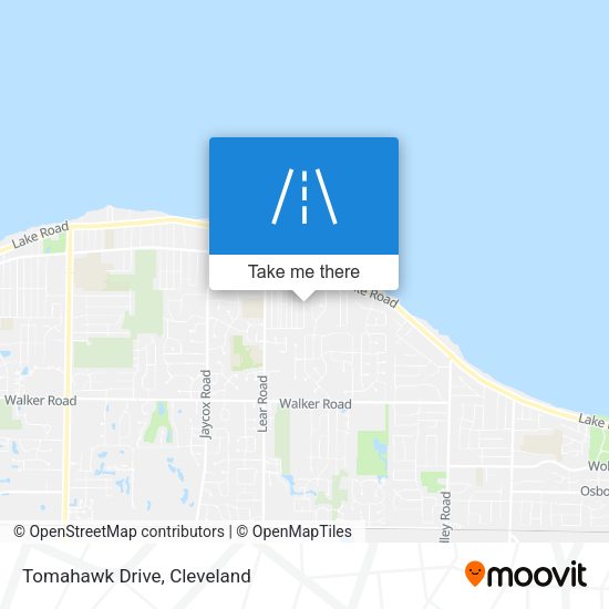 Mapa de Tomahawk Drive