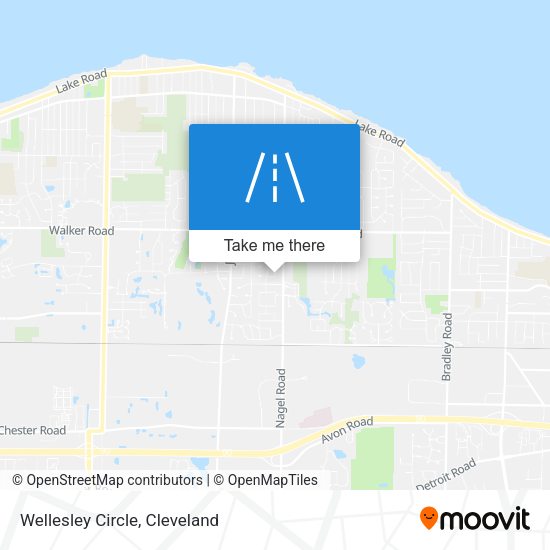 Mapa de Wellesley Circle